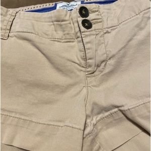 American Eagle khaki shorts size 2